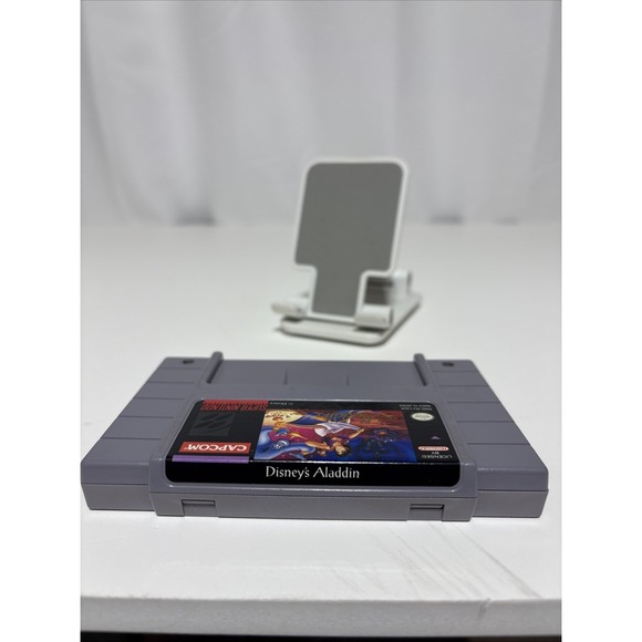Disney's Aladdin Super‎ Nintendo SNES 1993 Cartridge Only Tested Works - Picture 7 of 10
